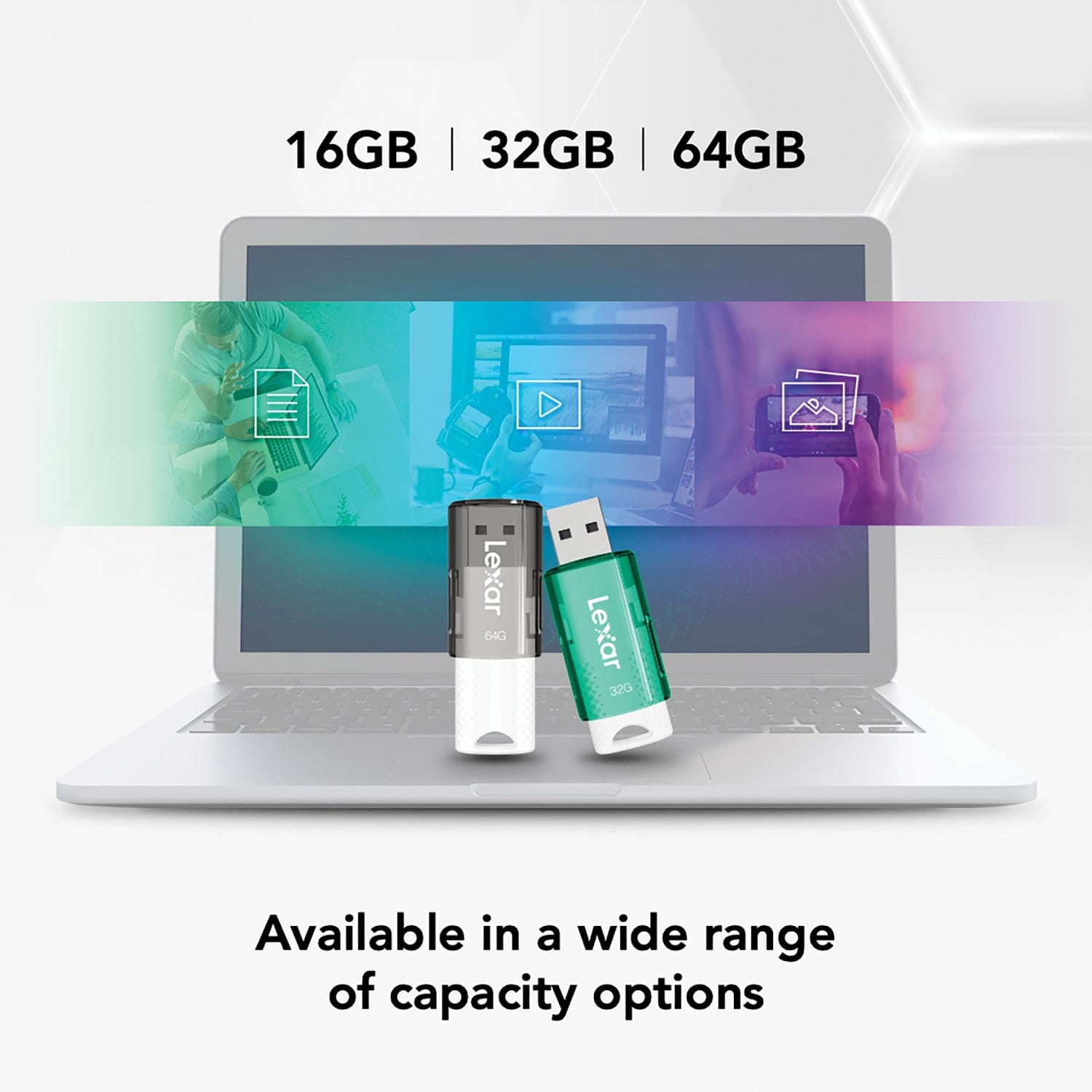 Lexar JumpDrive S60 USB 2.0 Flash Drive, 32 GB