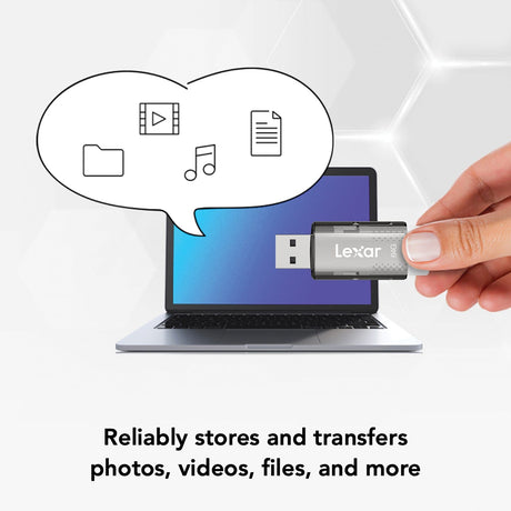 Lexar JumpDrive S60 USB 2.0 Flash Drive, 64 GB