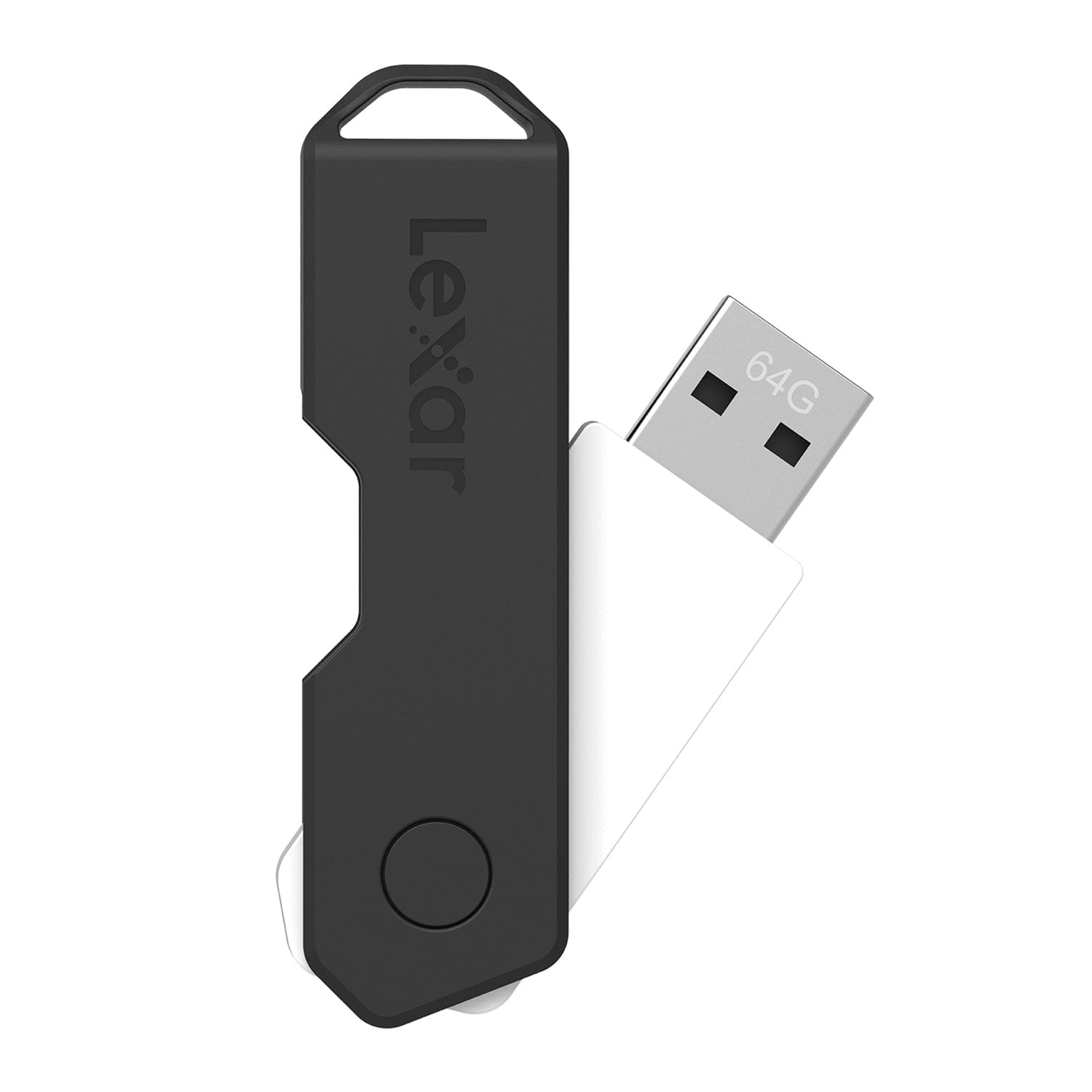 Lexar JumpDrive TwistTurn2 USB 2.0 Flash Drive, 64 GB