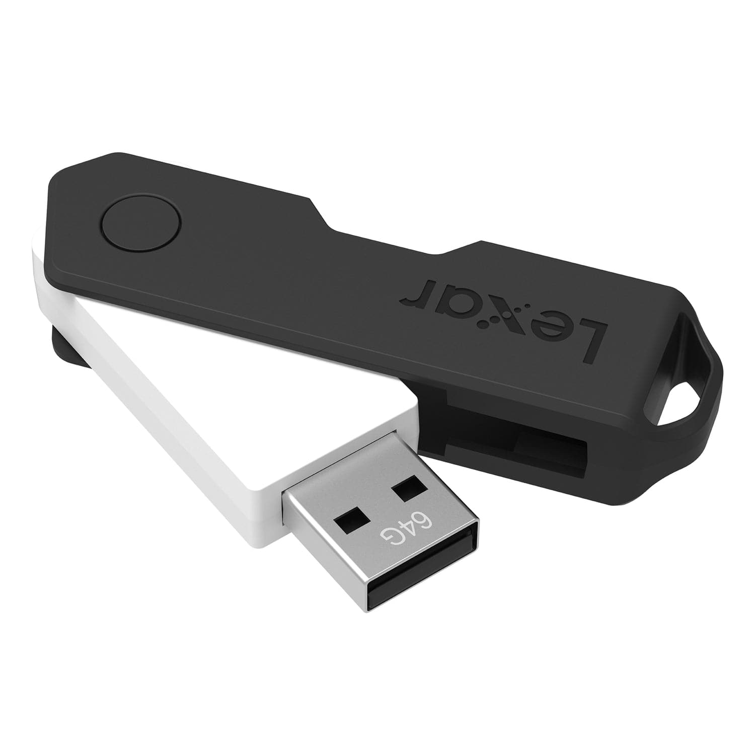 Lexar JumpDrive TwistTurn2 USB 2.0 Flash Drive, 64 GB