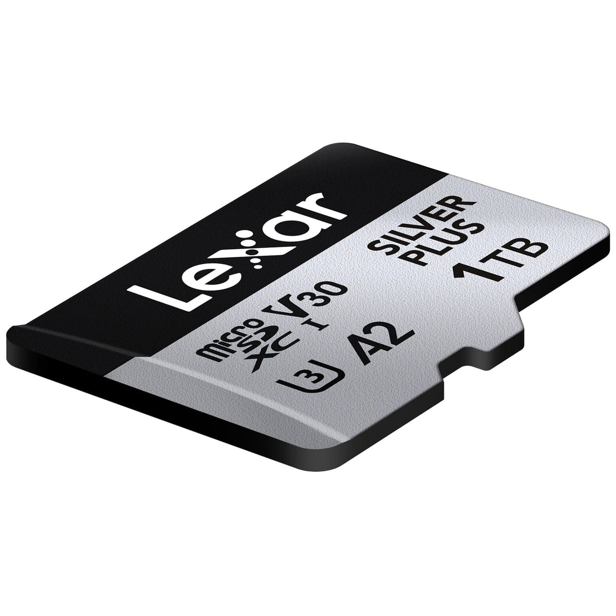 Lexar Professional SILVER PLUS Series microSDXC UHS-I Card with SD Adapter, 1 TB