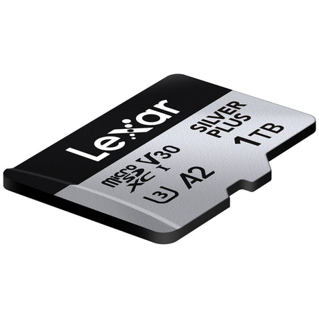 Lexar Professional SILVER PLUS Series microSDXC UHS-I Card with SD Adapter, 1 TB
