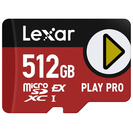 Lexar PLAY PRO microSDXC Express Card, 512 GB