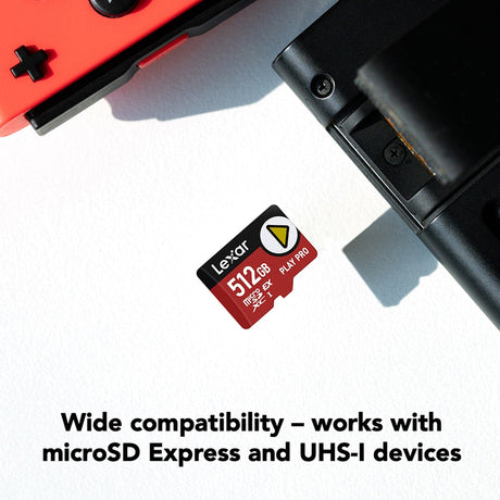 Lexar PLAY PRO microSDXC Express Card, 512 GB