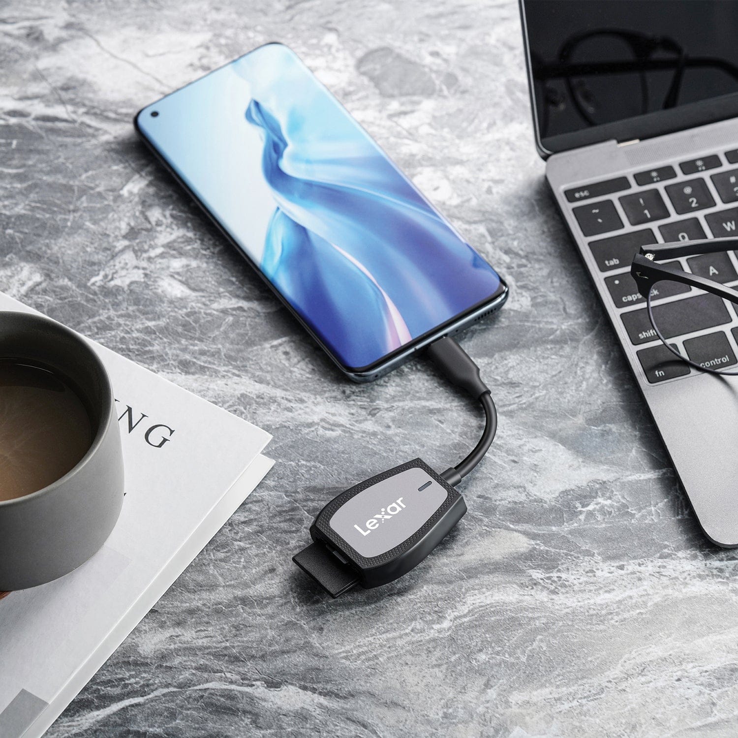 Lexar Professional USB-C Dual-Slot Reader