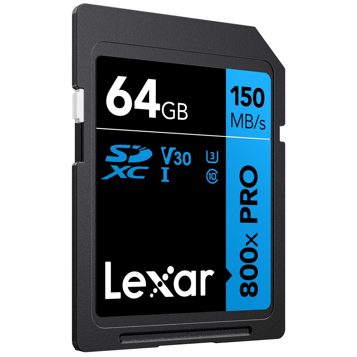 Lexar High-Performance 800x PRO SDHC/SDXC UHS-I Card BLUE Series, 2 Count, 64 GB