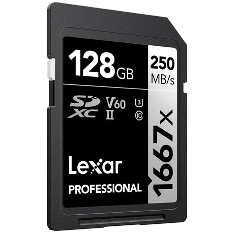 Lexar Professional SILVER Series 1667x SDXC UHS-II Card, 128 GB