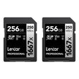 Lexar Professional SILVER Series 1667x SDXC UHS-II Card, 2 Pack, 256 GB