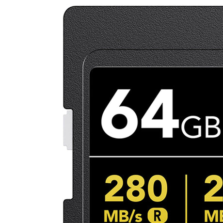 Lexar Professional GOLD Series 1800x SDXC UHS-II Card, 64 GB, 2 Pack