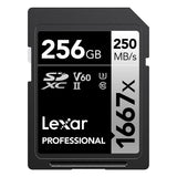Lexar Professional SILVER Series 1667x SDXC UHS-II Card, 256 GB