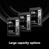 Lexar Professional SILVER Series 1667x SDXC UHS-II Card, 256 GB