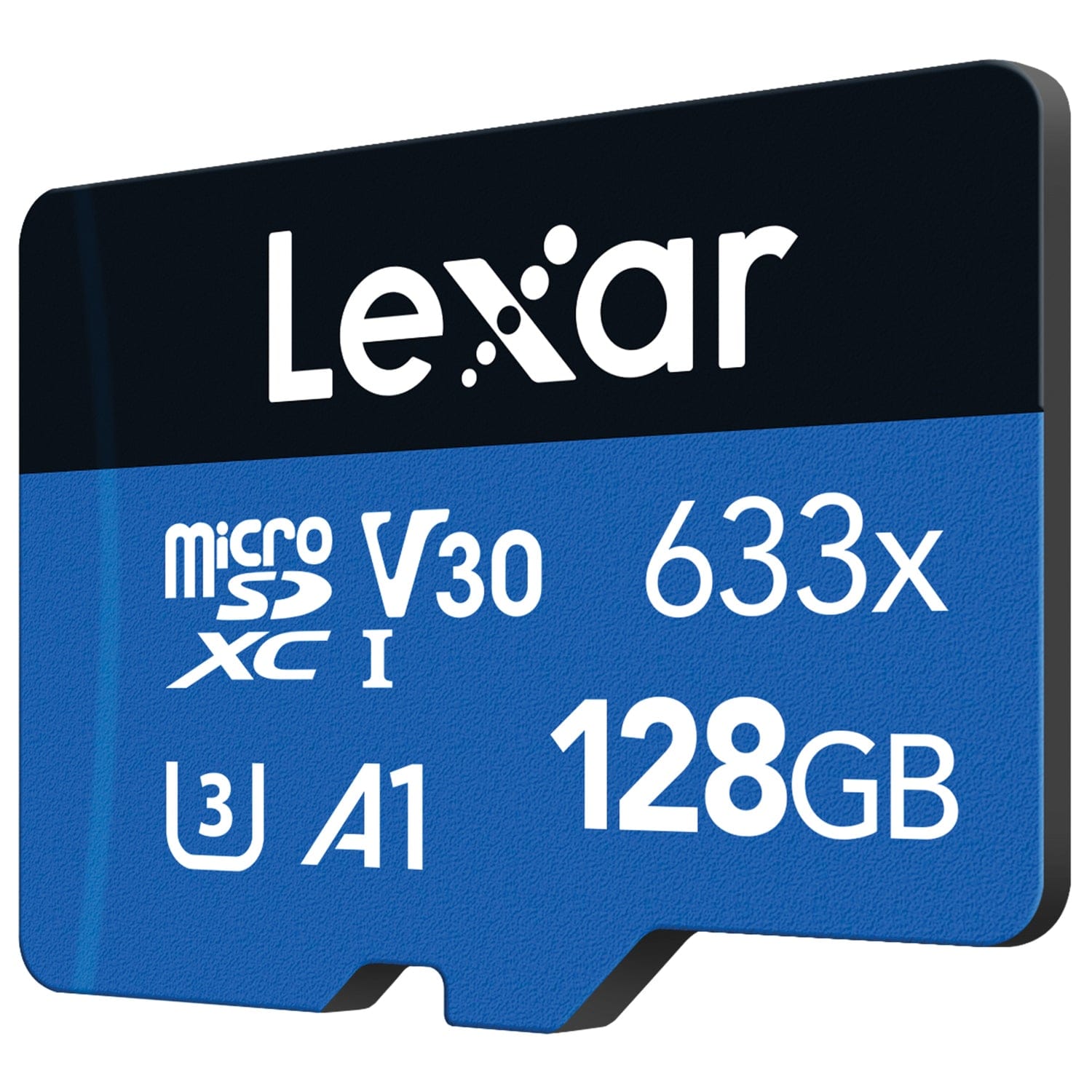Lexar High-Performance BLUE Series 633x microSDHC/microSDXC UHS-I Card, 128 GB