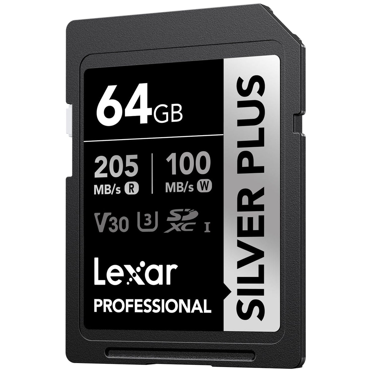 Lexar Professional SILVER PLUS SDXC UHS-I Card, 64 GB