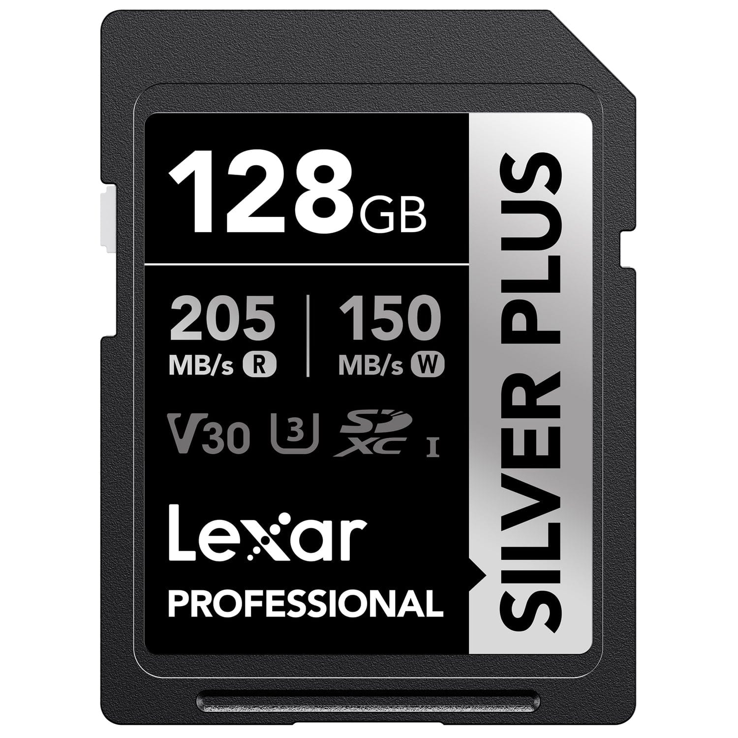 Lexar Professional SILVER PLUS SDXC UHS-I Card, 128 GB
