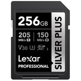 Lexar Professional SILVER PLUS SDXC UHS-I Card, 256 GB