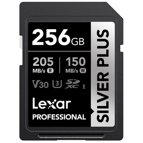 Lexar Professional SILVER PLUS SDXC UHS-I Card, 256 GB