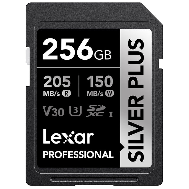 Lexar Professional SILVER PLUS SDXC UHS-I Card, 256 GB