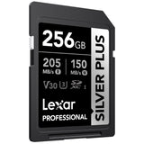 Lexar Professional SILVER PLUS SDXC UHS-I Card, 256 GB