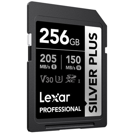 Lexar Professional SILVER PLUS SDXC UHS-I Card, 256 GB