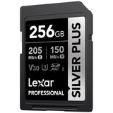 Lexar Professional SILVER PLUS SDXC UHS-I Card, 256 GB