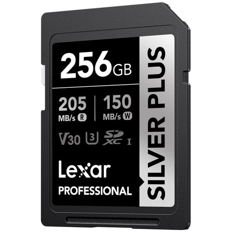 Lexar Professional SILVER PLUS SDXC UHS-I Card, 256 GB