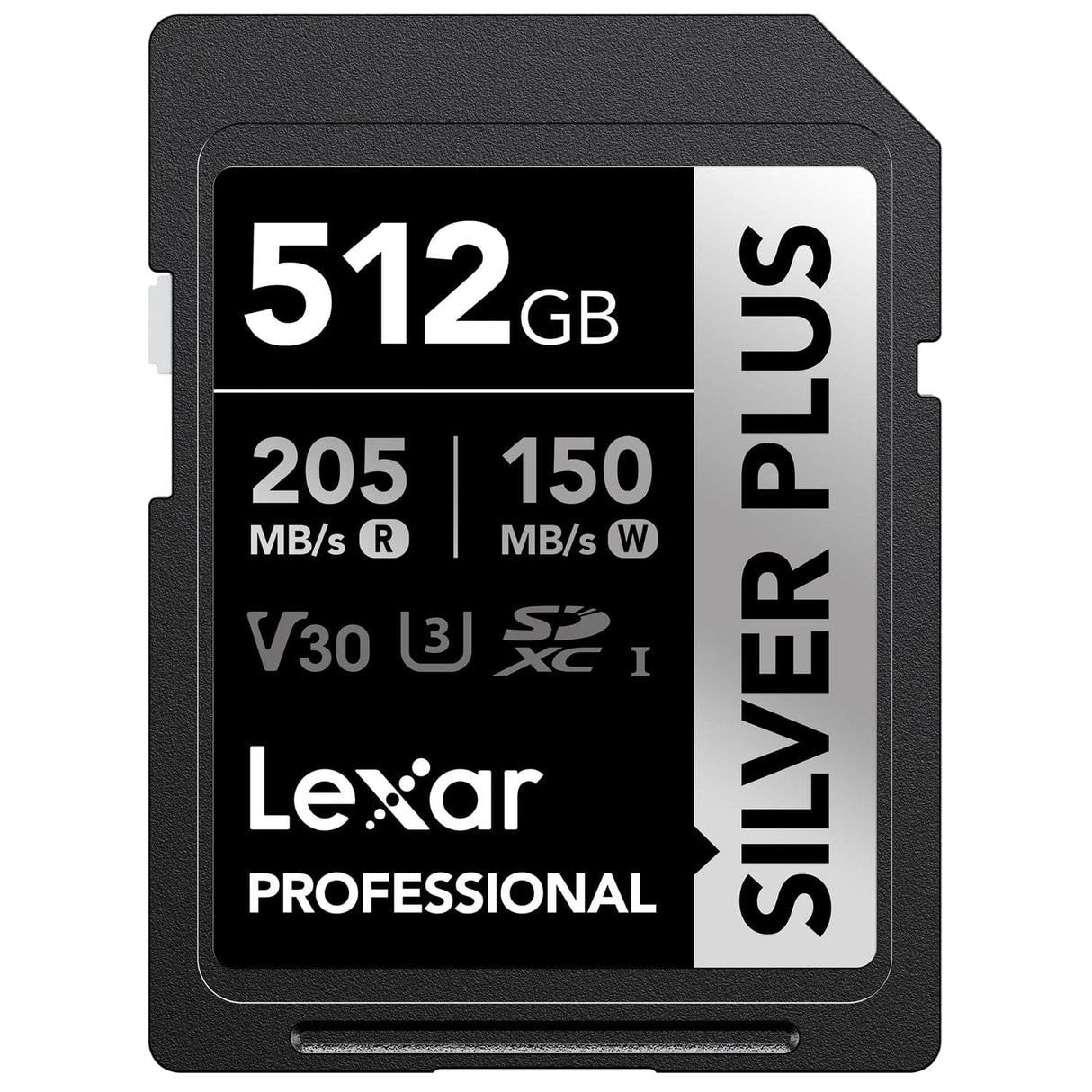 Lexar Professional SILVER PLUS SDXC UHS-I Card, 512 GB