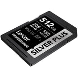 Lexar Professional SILVER PLUS SDXC UHS-I Card, 512 GB