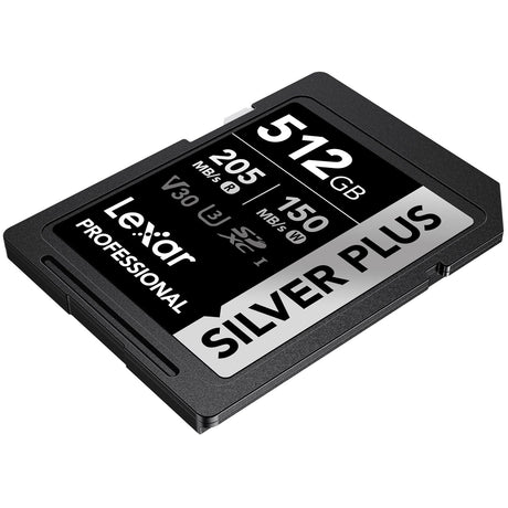 Lexar Professional SILVER PLUS SDXC UHS-I Card, 512 GB