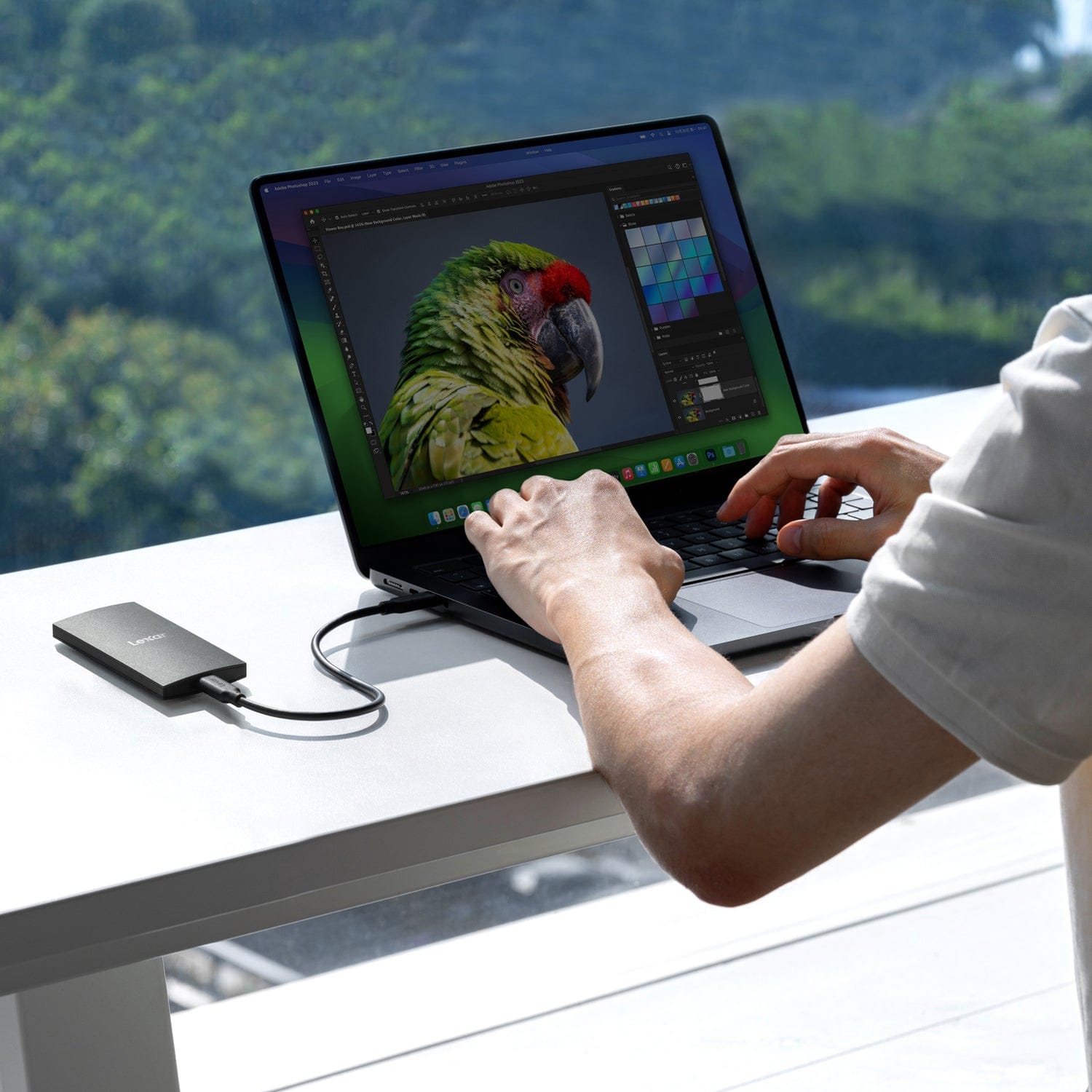 Lexar SL300 Portable SSD, 2 TB