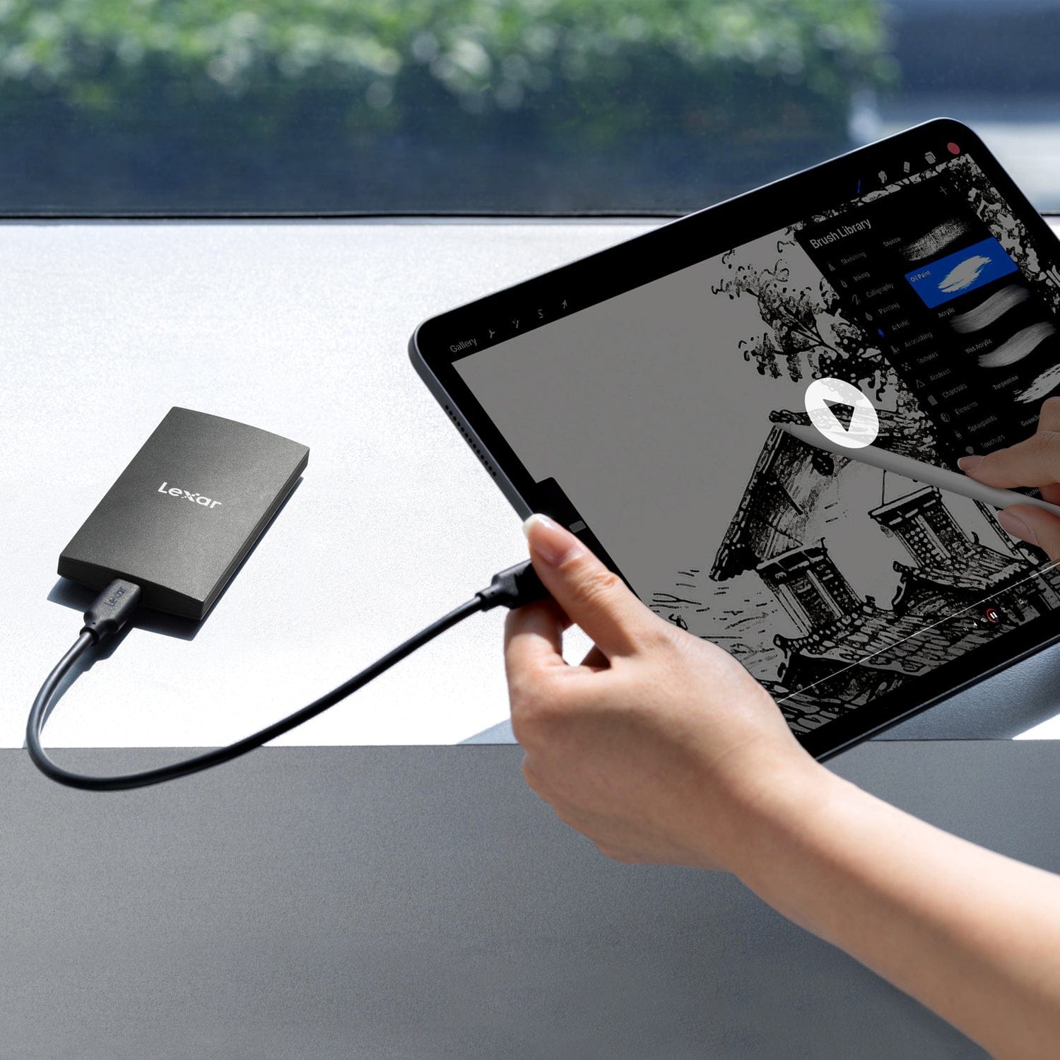 Lexar SL300 Portable SSD, 2 TB