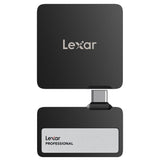Lexar Professional Go Portable USB 3.2 SSD with Hub, 1 TB