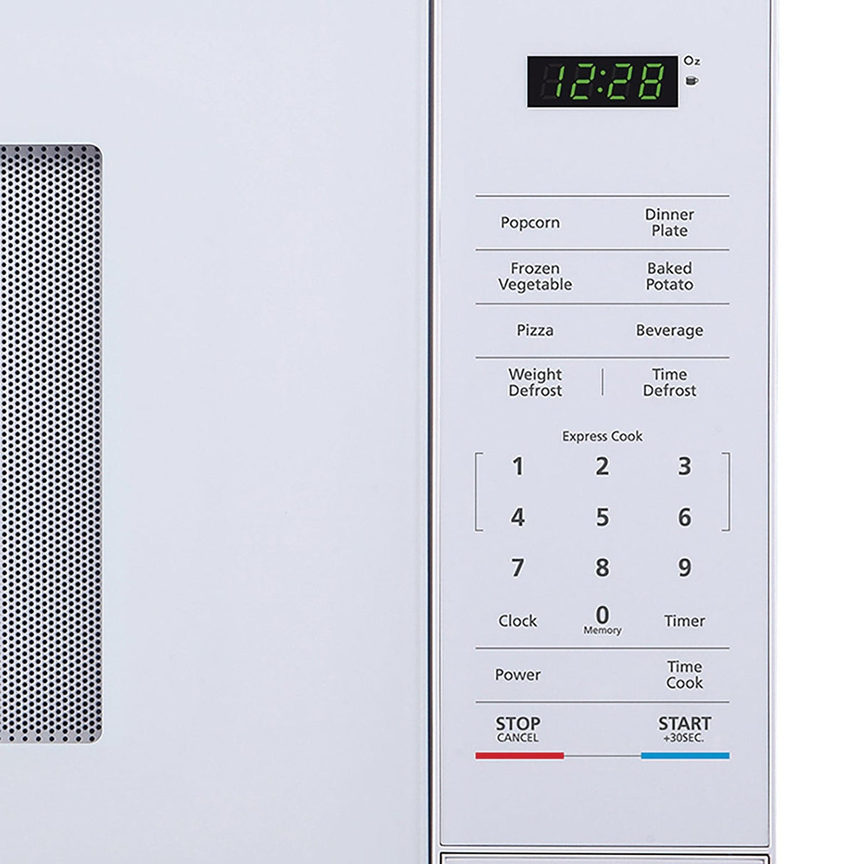 Magic Chef 1.1-Cu. Ft. 1000-Watt Digital Touch Countertop Microwave, White