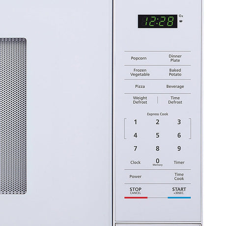 Magic Chef 1.1-Cu. Ft. 1000-Watt Digital Touch Countertop Microwave, White