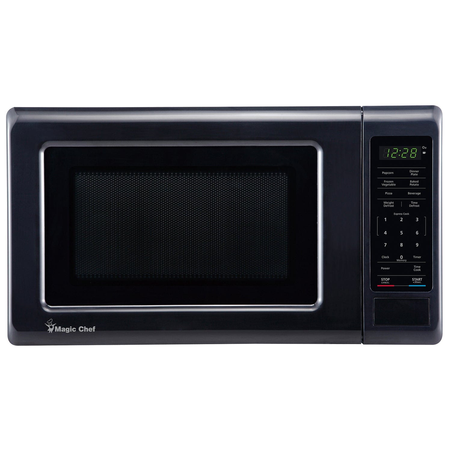 Magic Chef 0.7-Cu. Ft. 700-Watt Countertop Digital Touch Microwave, Black