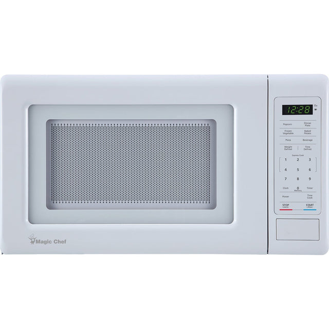 Magic Chef 0.7-Cu. Ft. 700-Watt Countertop Digital Touch Microwave, White