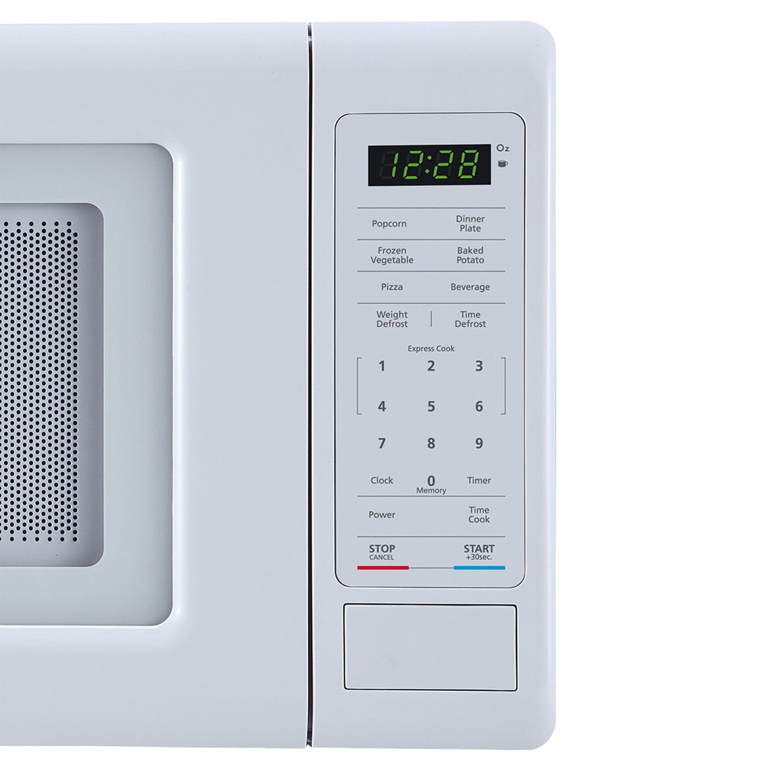 Magic Chef 0.7-Cu. Ft. 700-Watt Countertop Digital Touch Microwave, White