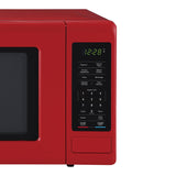 Magic Chef 0.9-Cu. Ft. 900-Watt Countertop Digital Touch Microwave, Red