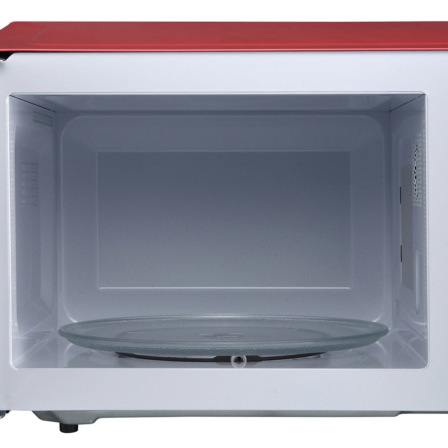 Magic Chef 0.9-Cu. Ft. 900-Watt Countertop Digital Touch Microwave, Red