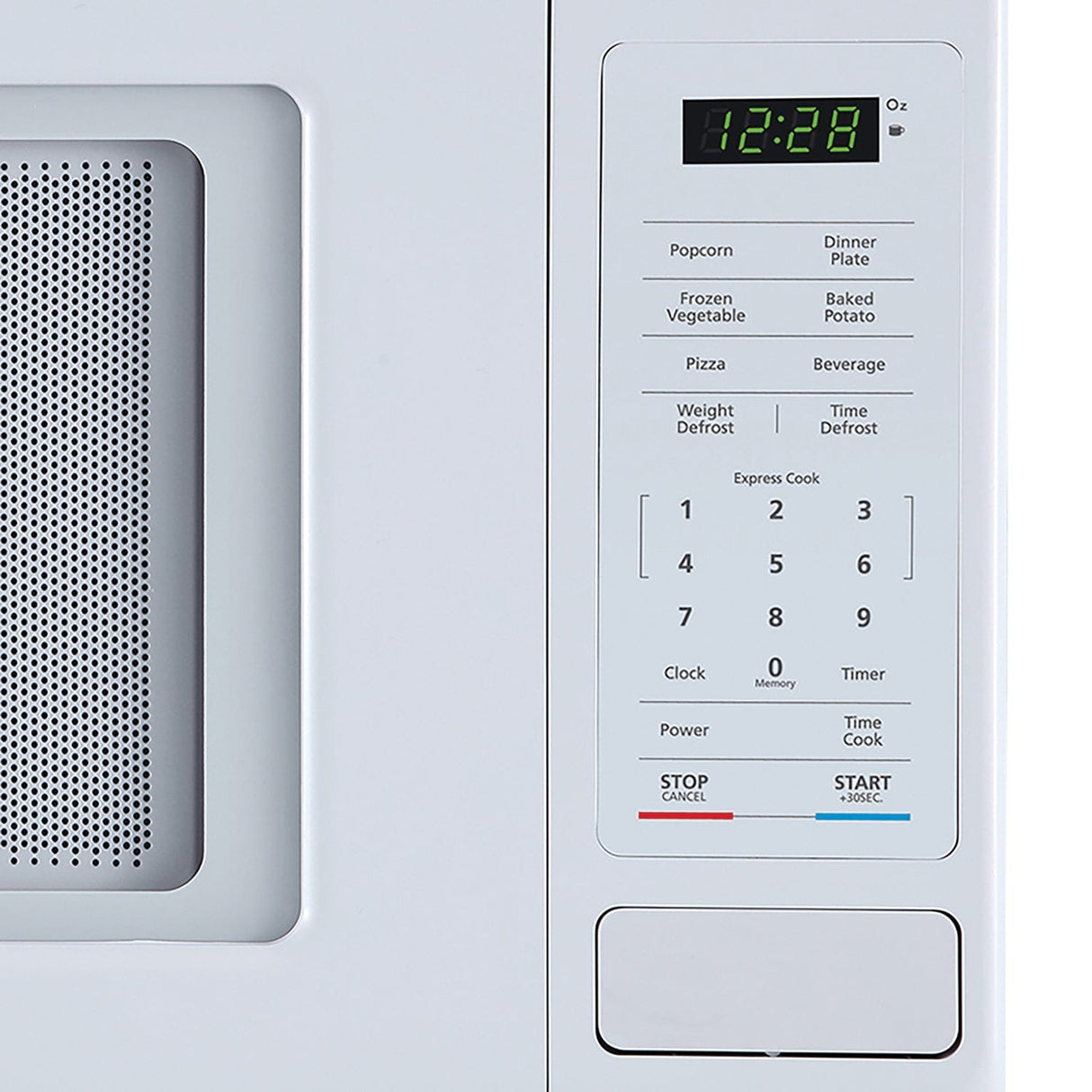 Magic Chef 0.9-Cu. Ft. 900-Watt Digital Touch Countertop Microwave, White