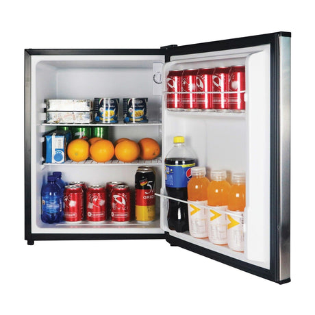 Magic Chef 2.4 Cubic-Ft Stainless Steel Refrigerator