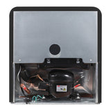 Magic Chef 1.7-Cu. Ft. Retro Beverage Cooler, Black