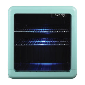 Magic Chef 1.7-Cu. Ft. Retro Beverage Cooler, Green