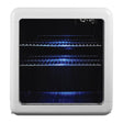 Magic Chef 1.7-Cu. Ft. Retro Beverage Cooler, White