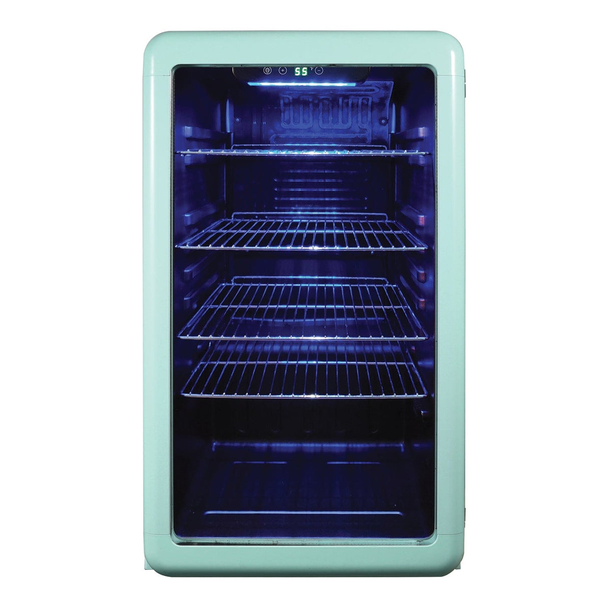 Magic Chef 3.4-Cu. Ft. Retro Beverage Cooler, Green