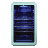 Magic Chef 3.4-Cu. Ft. Retro Beverage Cooler, Green
