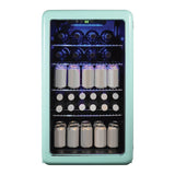 Magic Chef 3.4-Cu. Ft. Retro Beverage Cooler, Green