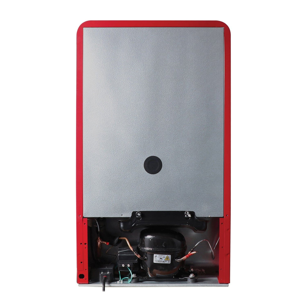 Magic Chef 3.4-Cu. Ft. Retro Beverage Cooler, Red