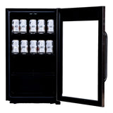Magic Chef 83-Can Mini Fridge for Commercial Countertop Use