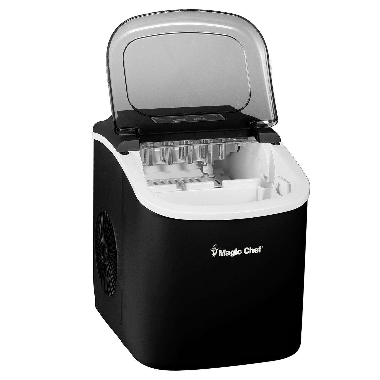 Magic Chef Portable Countertop Ice Maker, 27 Lbs. per Day, Black