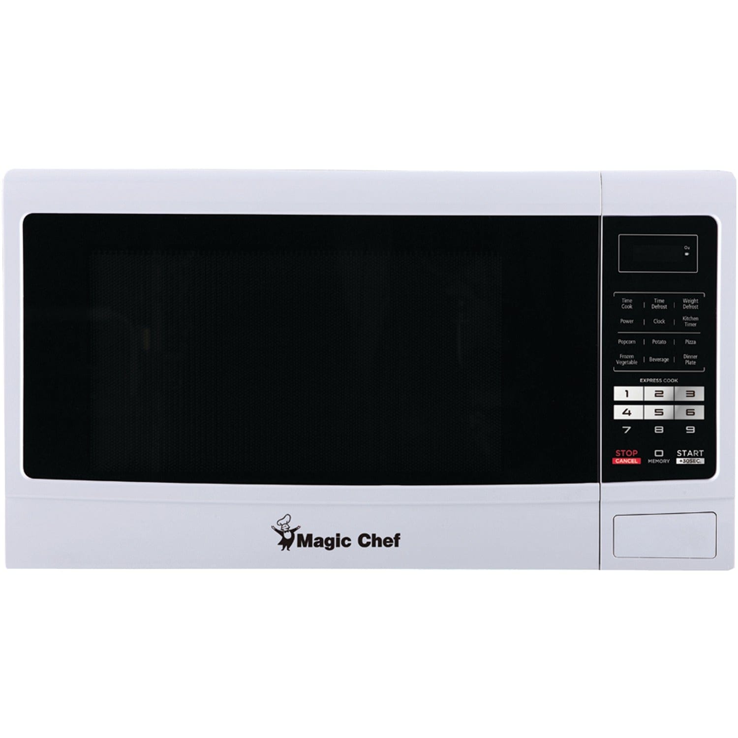 Magic Chef 1.6 Cubic-ft Countertop Microwave, White